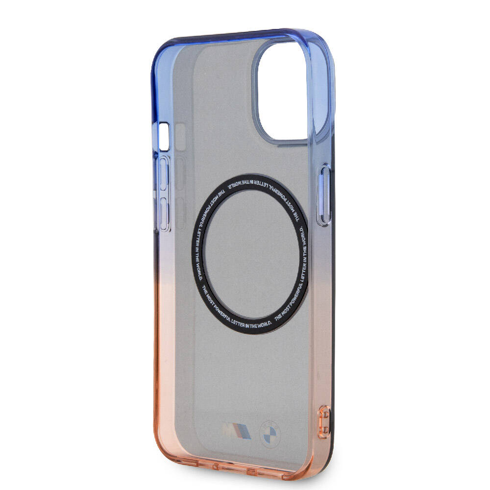 BMW iPhone 15 Plus Magsafe Şarj Özellikli Transparan Renkli Çerçeveli Orjinal Lisanslı Telefon Kılıfı - 6 BMW iPhone 15 Plus Magsafe Şarj Özellikli Transparan Renkli Çerçeveli Orjinal Lisanslı Telefon Kılıfı - 6